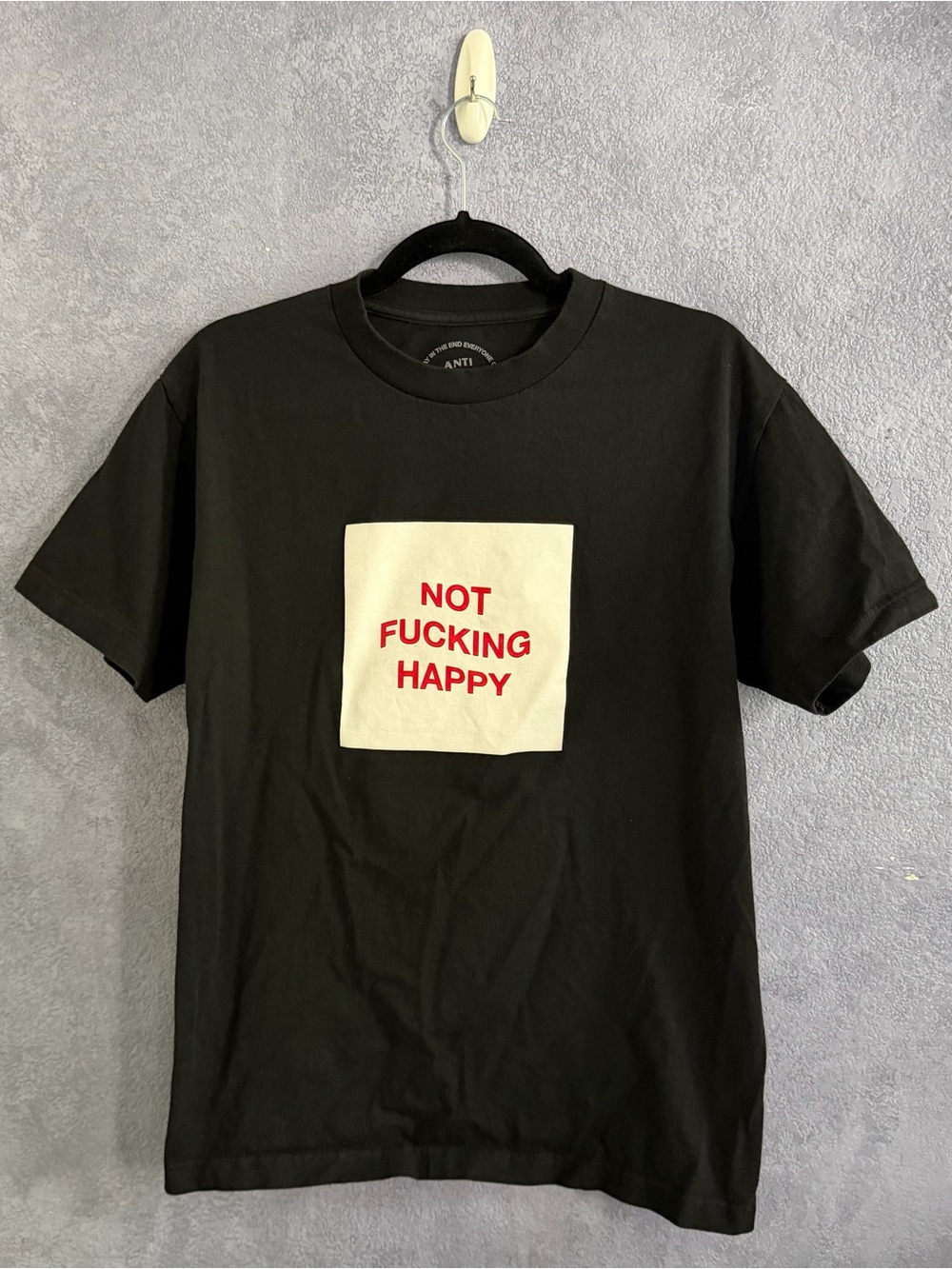 Anti Social Social Club T-Shirt (Used — Excellent) • Size: M
